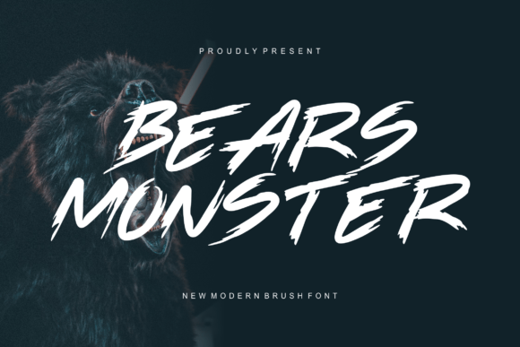 Bears Monster: Bold Display Font for Modern Designs
