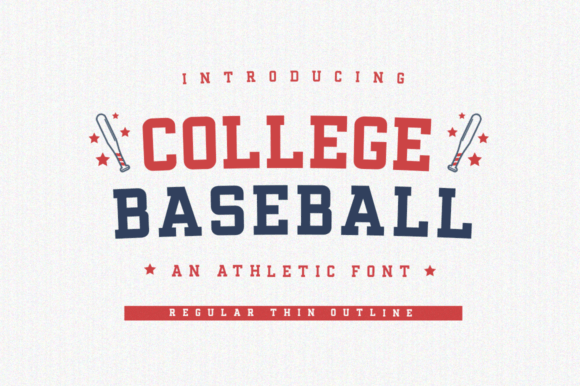 College Baseball: Elevating Sports Design with Bold Typography
