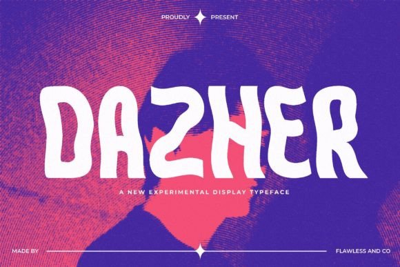 Dazher: A Bold Display Font for Modern Designs