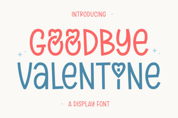 Goodbye Valentine: The Playful Handwritten Font That Brings Romance and Whimsy to Design