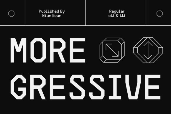 Moregressive: Evaluating a Tech-Inspired Display Font for Modern Design Projects