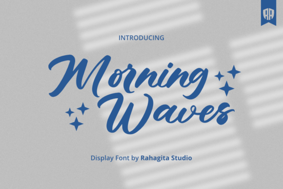 Morning Waves: Fresh Typography