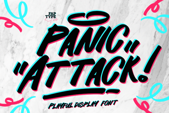 Panic Attack: Redefining Playful Typography in Modern Design