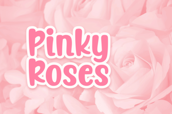 Pinky Roses: A Versatile Display Font for Handcrafted Branding