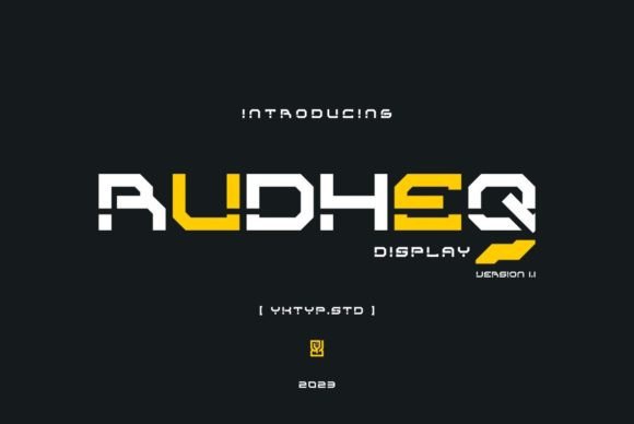 Rudheq: Redefining Modern Typography for the Digital Age