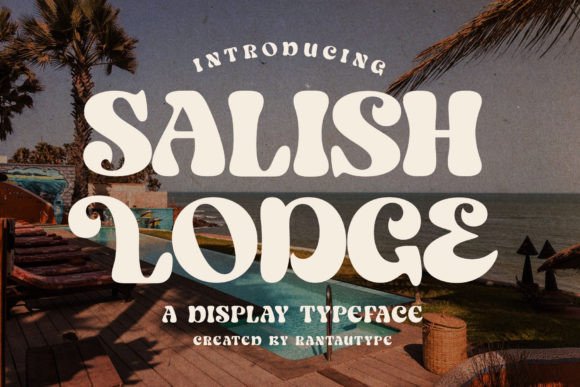 Salish Lodge: Reviving Vintage Charm Through Playful Typography