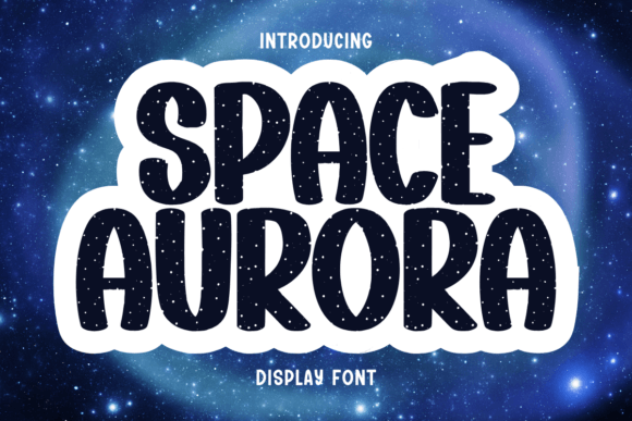 Space Aurora: Elegant Display Font Guide