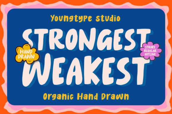Strongest Weakest: A Practical Look at Hand-Brush Typography for Modern Design