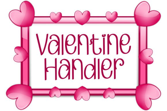 Valentine Handler: Elegant Handwritten Font