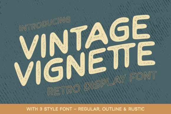 Vintage Vignette: Evaluating a Retro Font for Classic Design Projects